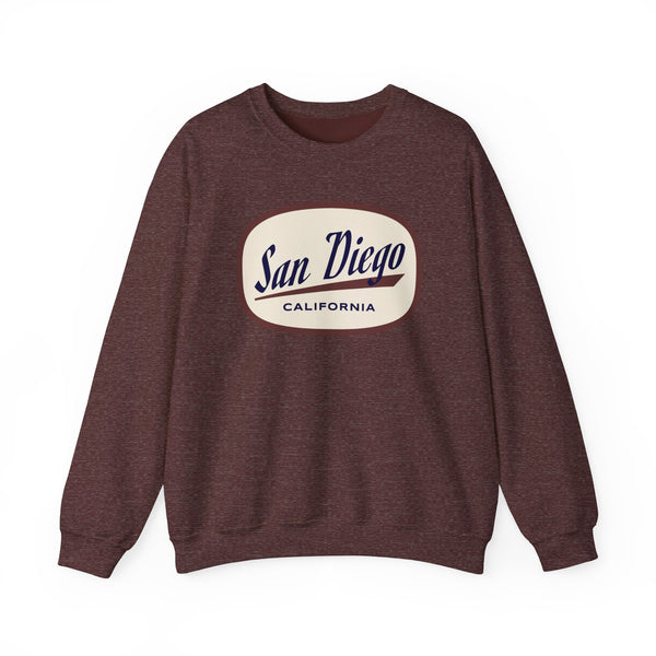San Diego, California Sweatshirt - Unisex Retro Crewneck San Diego Sweatshirt
