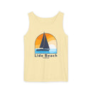 Lido Beach, Florida Sailboat Tank Top | Comfort Colors 100% Cotton-3
