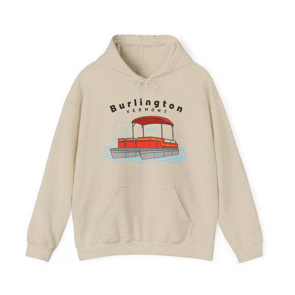 Burlington, Vermont Hoodie - Unisex Ski Lift Burlington