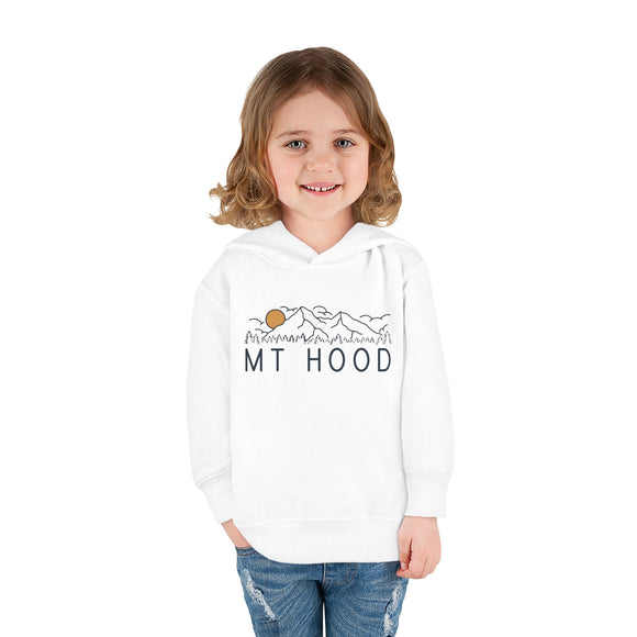 Mt Hood, Oregon Toddler Hoodie - Unisex Mt Hood Toddler Sweatshirt