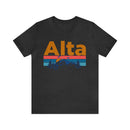 Alta, Utah Shirt - Mountain Sunset Unisex Alta T-Shirt-3