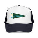 American Samoa National Park Pennant Trucker Hat — Vintage Foam Mesh Cap-1