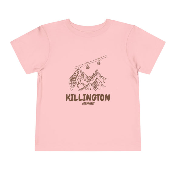 Killington, Vermont Toddler T-Shirt — Vintage Gondola Ski Mountain Tee