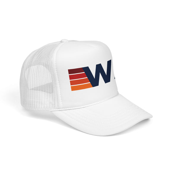 Washington Trucker Hat - WA Abbr retro cap