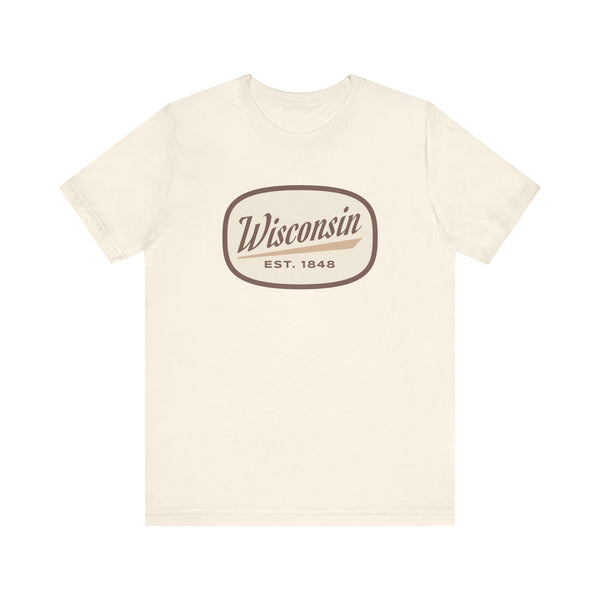 Wisconsin T-Shirt - Retro Unisex Wisconsin Shirt