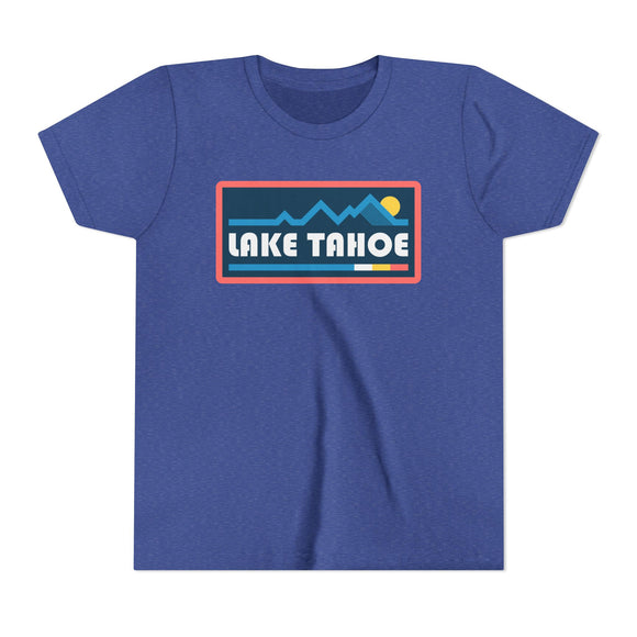 Lake Tahoe, California Youth Graphic Tee - Kids Lake Tahoe T Shirt