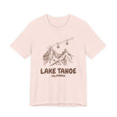 Lake Tahoe, California Mountain T-Shirt — Vintage Gondola Ski Mountain Tee-3