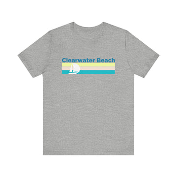 Clearwater Beach, Florida T Shirt - Sailboat Graphic Tee - 0
