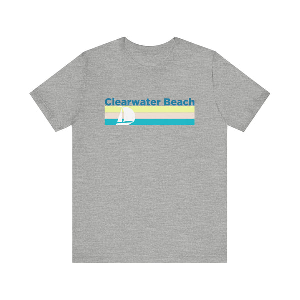 Clearwater Beach, Florida T Shirt - Sailboat Graphic Tee