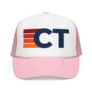 Connecticut Trucker Hat - CT Abbr retro cap-3