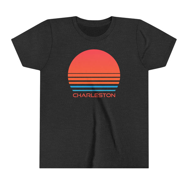 Charleston, South Carolina Youth Shirt - Retro 80s Charleston Kid's T-Shirt