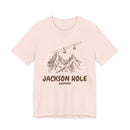 Jackson Hole, Wyoming Mountain T-Shirt — Vintage Gondola Ski Mountain Tee-3