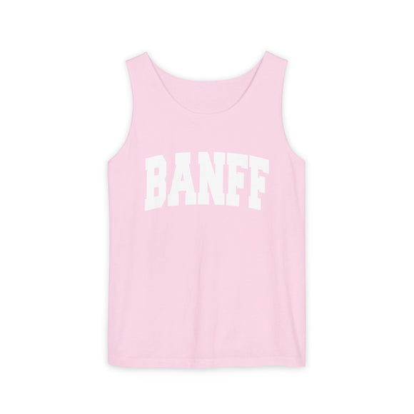 Banff, Canada Tank Top Unisex | Comfort Colors - 100% Cotton
