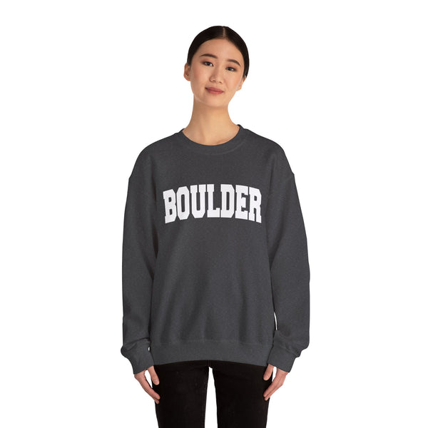 Boulder, Colorado Sweatshirt - Unisex Graphic Crewneck