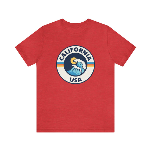 California T-Shirt - Retro Unisex California Shirt