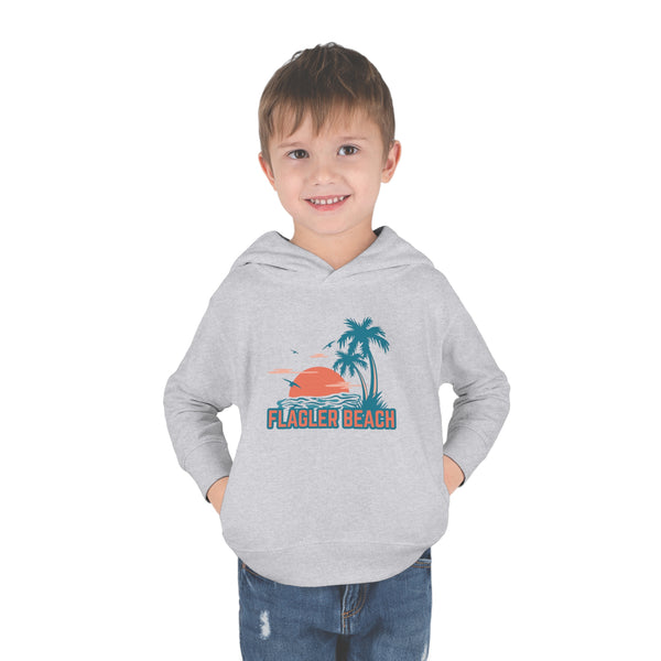 Flagler Beach, Florida Toddler Hoodie - Unisex Flagler Beach Toddler Sweatshirt