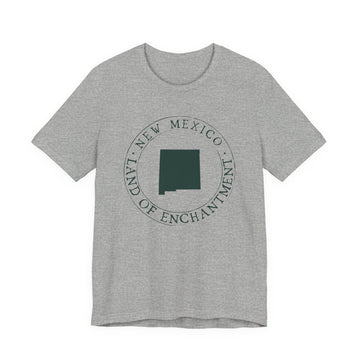 Buy athletic-heather New Mexico T-Shirt — State Graphic Tee