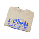 Salt Lake City, Utah Sweatshirt - Unisex Mountain Salt Lake City Sweatshirt-16