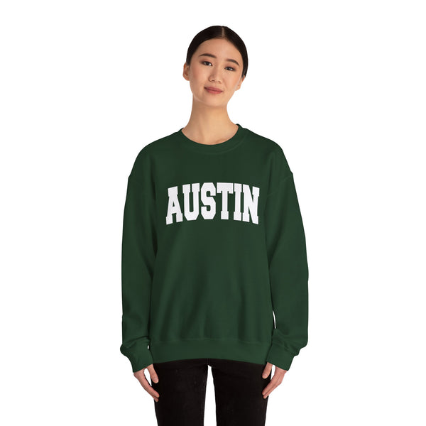 Austin, Texas Sweatshirt - Unisex Graphic Crewneck