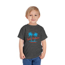 Santa Barbara, California Toddler T-Shirt - Retro Palm Tree Toddler Santa Barbara Shirt-15