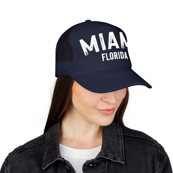 Miami, Florida Trucker Hat - Miami Cap