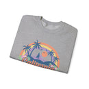 California Sweatshirt - Unisex Retro Beach California Crewneck Sweatshirt-15