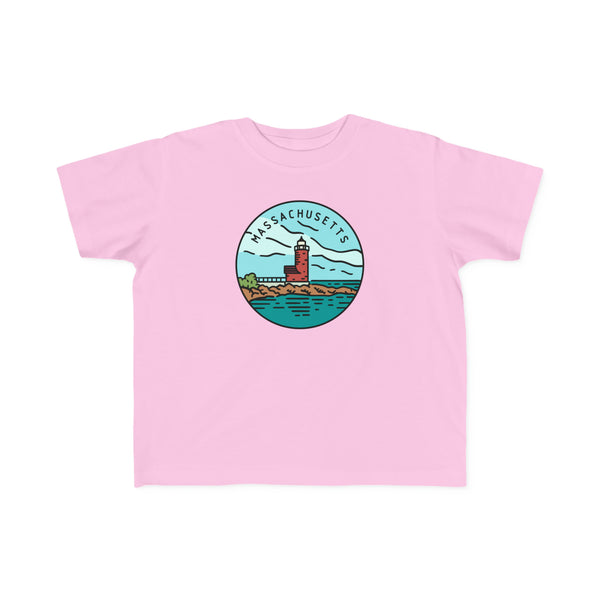 Massachusetts Toddler T-Shirt - Unisex Toddler Massachusetts Shirt