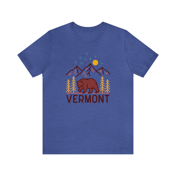 Vermont T-Shirt - Retro Unisex Vermont Shirt