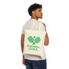 Iowa Cotton Canvas Pickleball Iowa Tote Bag
