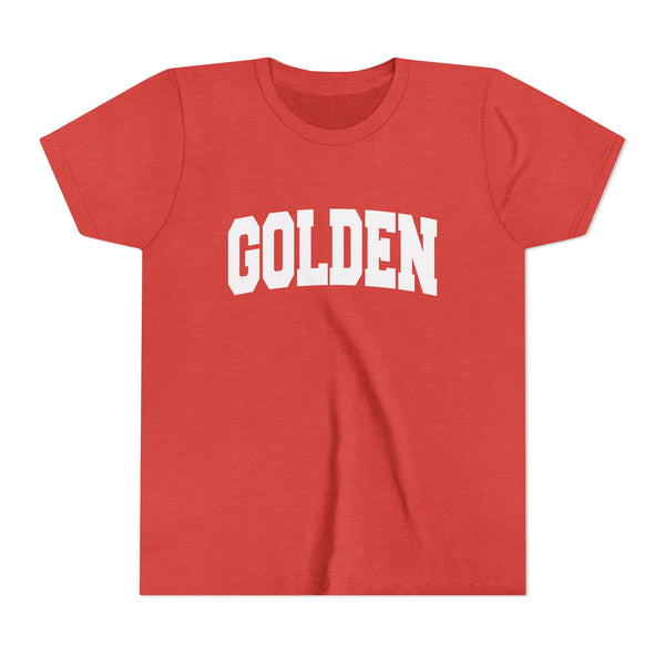 Golden, Colorado Youth Graphic Tee - Kids Golden T Shirt