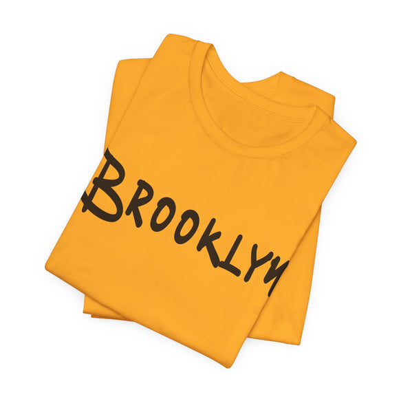 Brooklyn, New York T-Shirt - Graffiti Text 100% Cotton