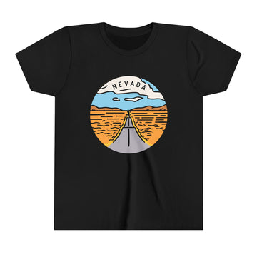 Nevada Youth T-Shirt - Unisex Kids Nevada Shirt - 0