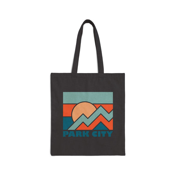 Park City, Utah Cotton Canvas Park City Tote Bag