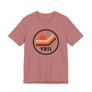 Vail, Colorado T-Shirt - Sunset Mountain Graphic Tee-2
