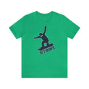 Stowe, Vermont T-Shirt - Snowboard Unisex Stowe Shirt-3
