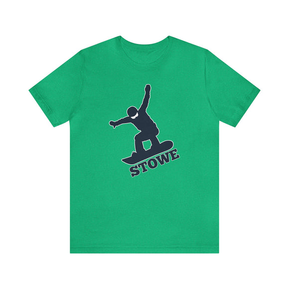 Stowe, Vermont T-Shirt - Snowboard Unisex Stowe Shirt