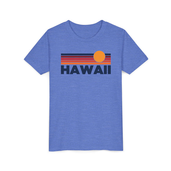 Hawaii Youth T-Shirt — Retro Sun Tee