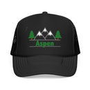 Aspen, Colorado Trucker Hat - Foam Mountain Cap-2