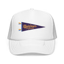 Black Canyon National Park Pennant Trucker Hat — Vintage Foam Mesh Cap-6