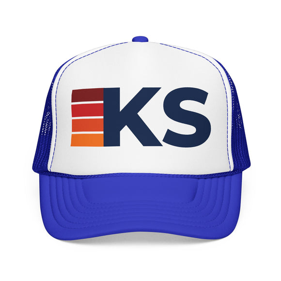 Kansas Trucker Hat - KS retro cap
