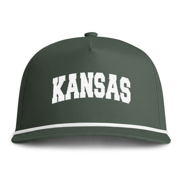 Buy moss Kansas Embroidered Rope Hat - Vintage Sunwashed Rope Cap, Comfort Colors