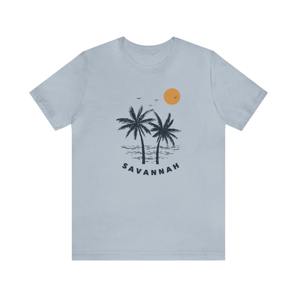 Savannah, Georgia T-Shirt - Retro Unisex Savannah Shirt