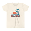 Del Mar, California Youth Shirt - Retro Palm Tree Del Mar Kid's T-Shirt