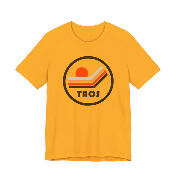 Taos, New Mexico T-Shirt - Sunset Mountain Graphic Tee