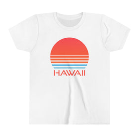 Hawaii Youth Shirt - Retro 80s Hawaii Kid's T-Shirt
