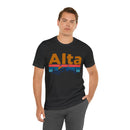 Alta, Utah Shirt - Mountain Sunset Unisex Alta T-Shirt-37