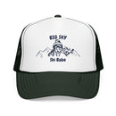 Big Sky, Montana Ski Babe Trucker Hat — Foam Mesh Cap-7