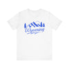 Wyoming T-Shirt - Retro Mountain Unisex Wyoming Shirt