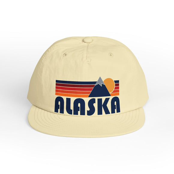 Alaska Mountain Surf Cap | Retro Light Weight Cap