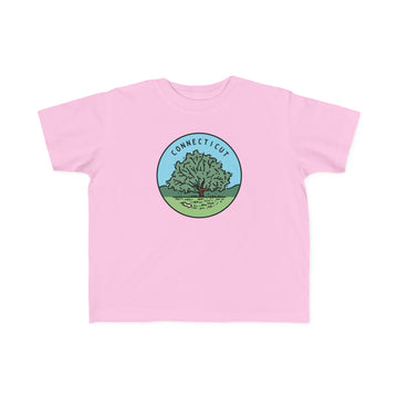 Buy pink Connecticut Toddler T-Shirt - Unisex Toddler Connecticut Shirt
